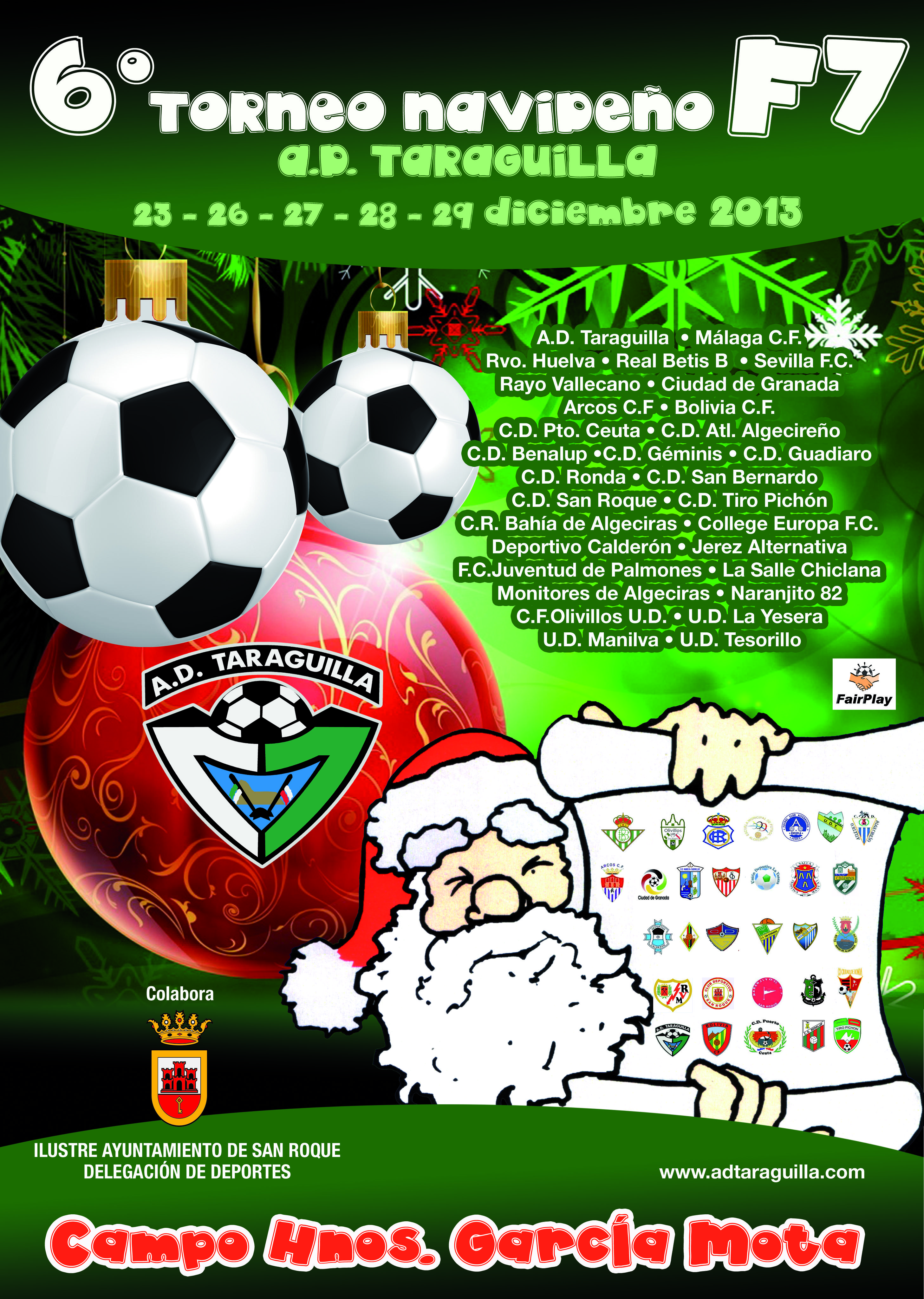 Torneo navidad futbol 7