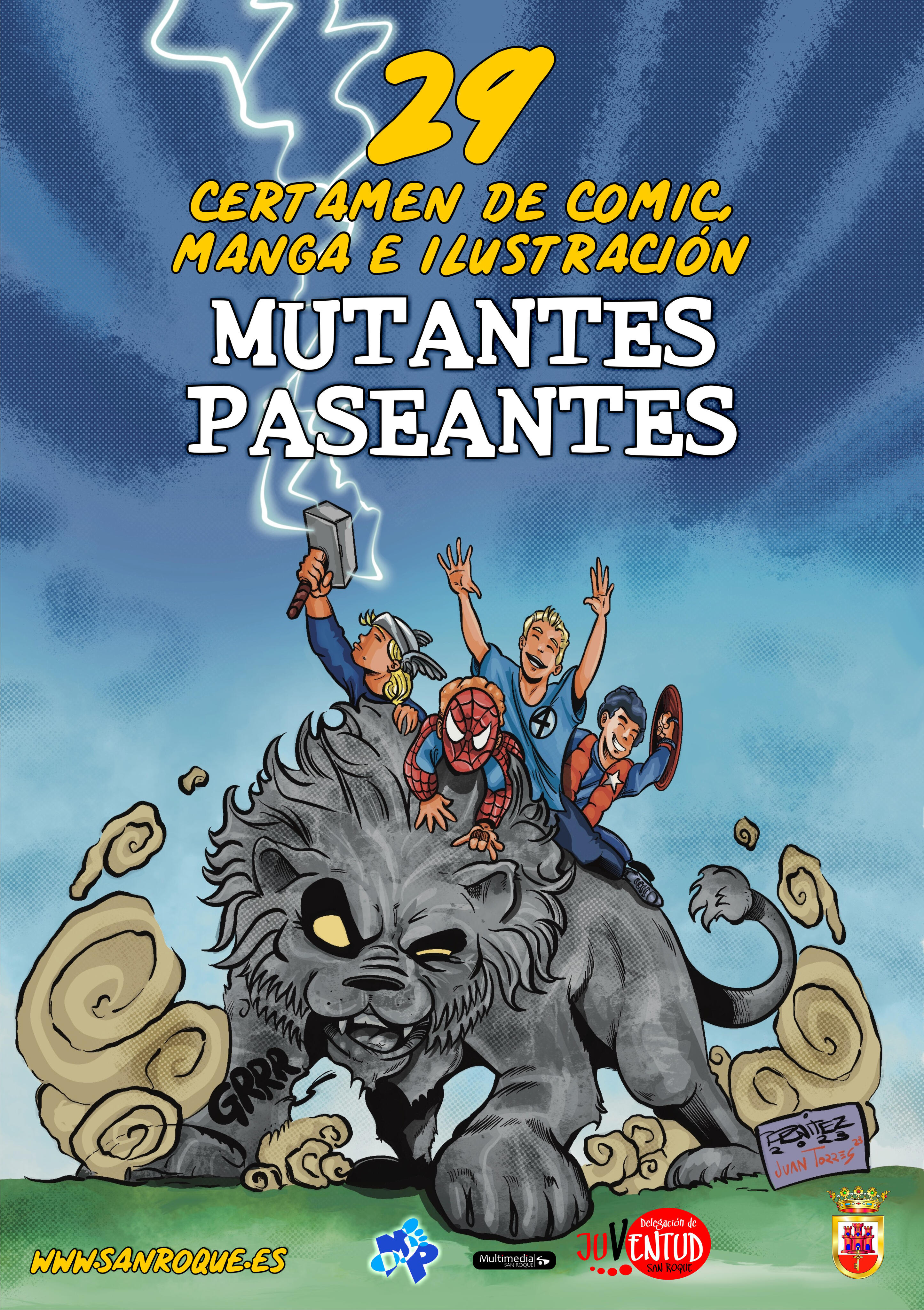 mutantes paseantes, comic