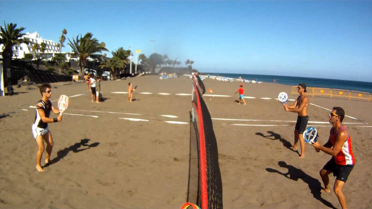El sábado 18, tenis playa en Alcaidesa San Roque