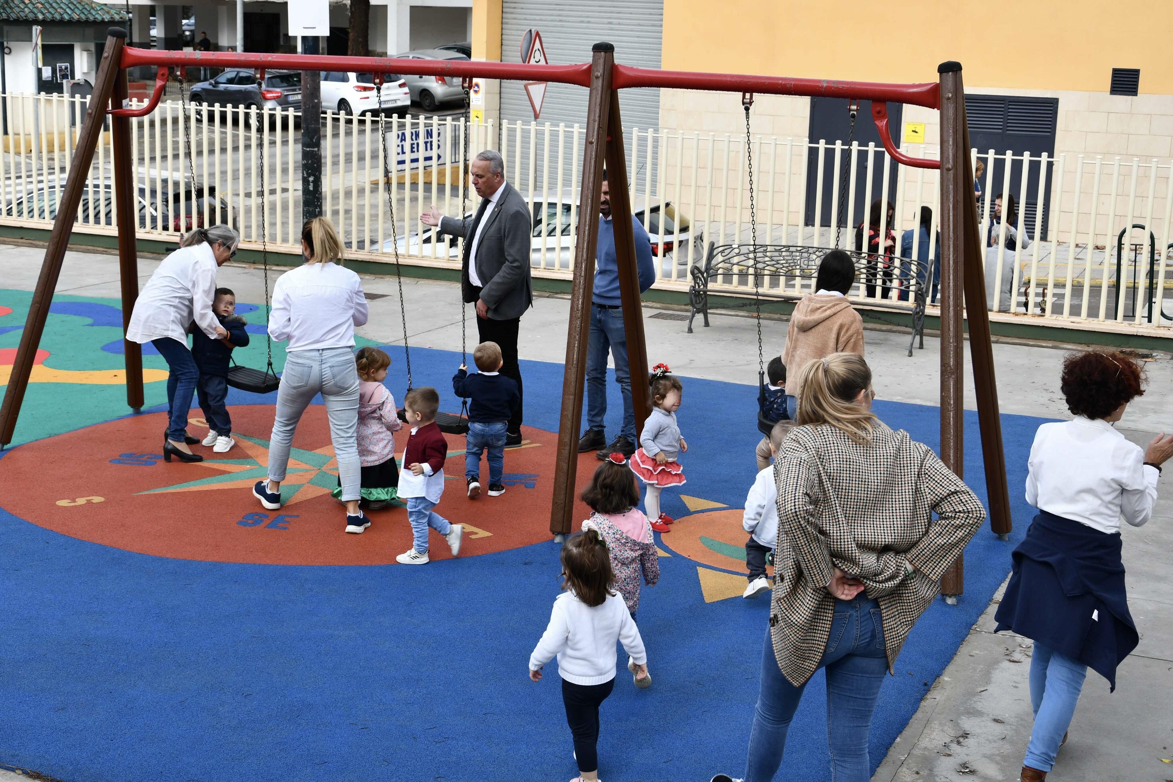 El parque infantil de Simón Susarte, remozado y con nuevos atractivos