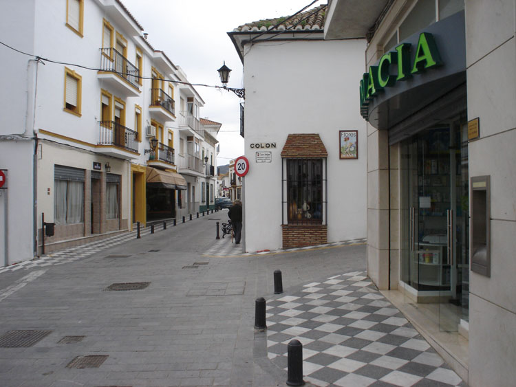calle general lacy  calle coronel moscoso san roque